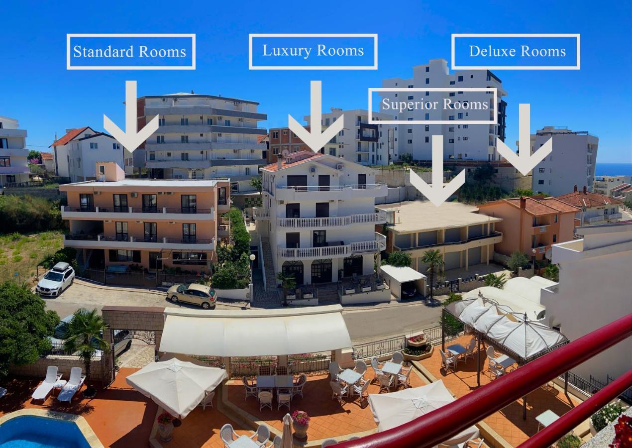 Hotel Kleopatra Ulcinj Buitenkant foto